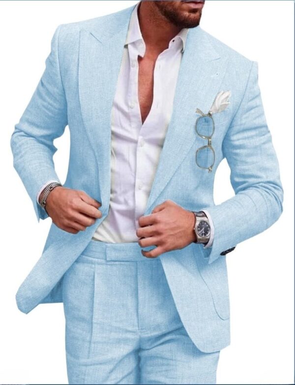Conjunto traje de hombre 2 piezas - Imagen 7