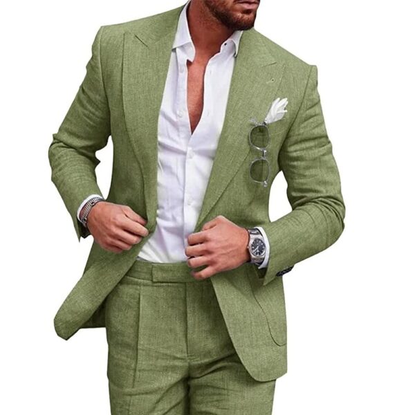 Conjunto traje de hombre 2 piezas - Imagen 10