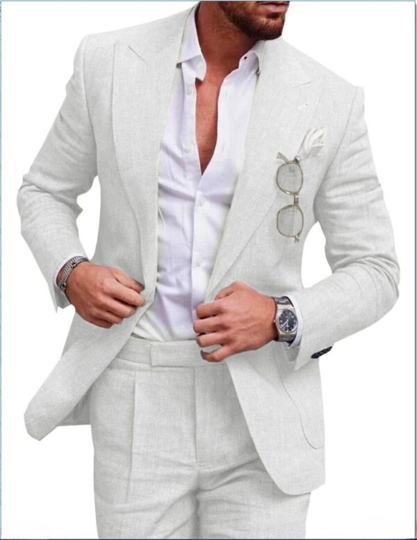 Conjunto traje de hombre 2 piezas - Imagen 4