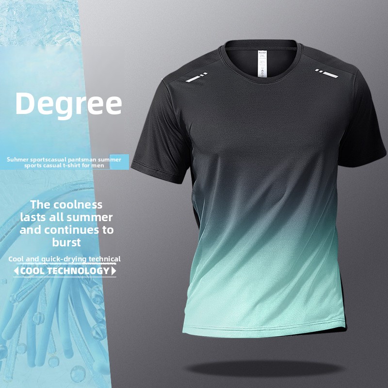 Camiseta deportiva de hombre transpirable – Secado rápido y confort total