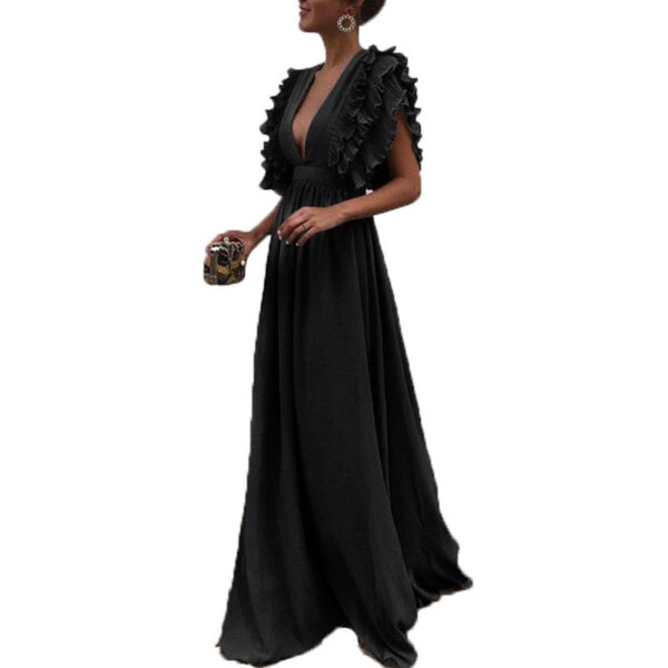 Vestido Largo de Verano Elegante de Gasa | 6 Colores | Tallas hasta 3XL - Imagen 2