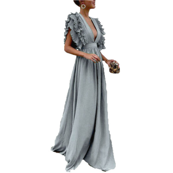 Vestido Largo de Verano Elegante de Gasa | 6 Colores | Tallas hasta 3XL - Imagen 5