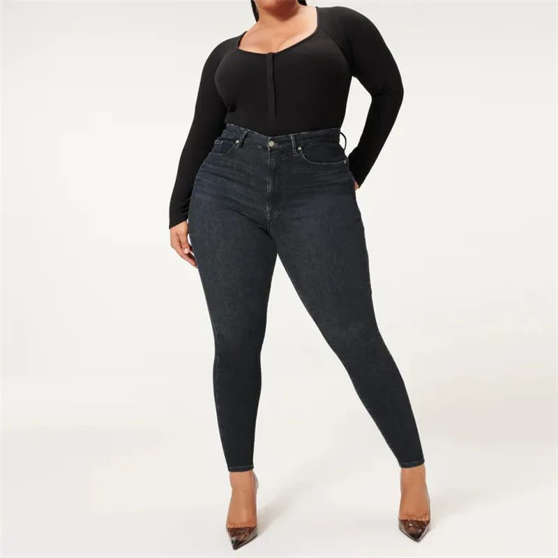 👖 Jeans Moldeadores Elásticos de Mujer – Talle Alto y Bajo | Desde XS hasta Talla 62