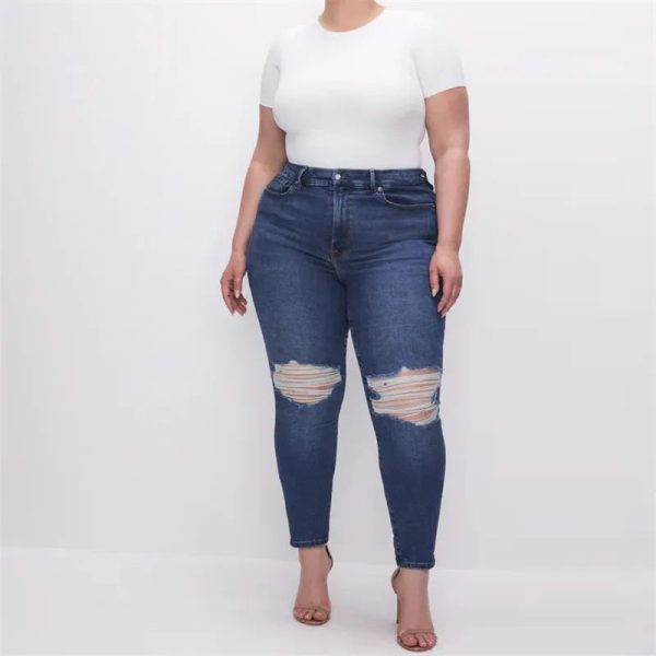 👖 Jeans Moldeadores Elásticos de Mujer – Talle Alto y Bajo | Desde XS hasta Talla 62 - Imagen 4