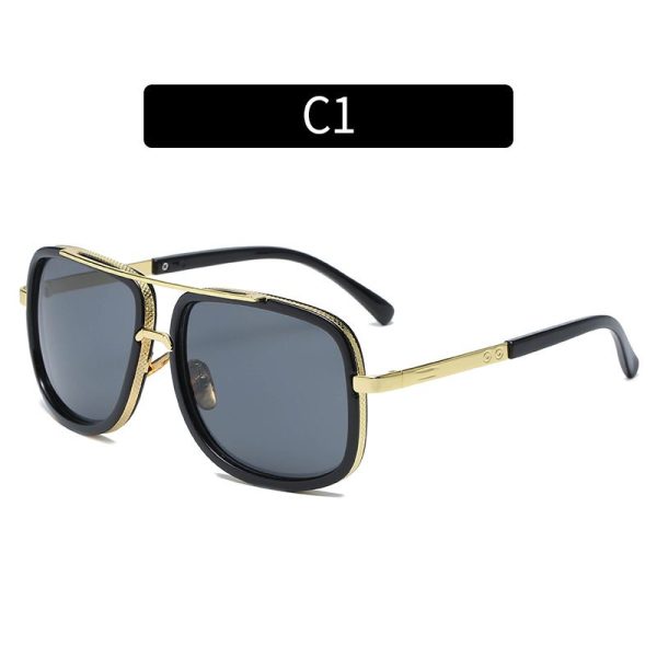 🕶️ Gafas de Sol de Moda – Montura Grande Dorada | 8 Modelos Exclusivos - Imagen 3
