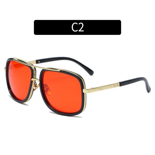 🕶️ Gafas de Sol de Moda – Montura Grande Dorada | 8 Modelos Exclusivos - Imagen 4