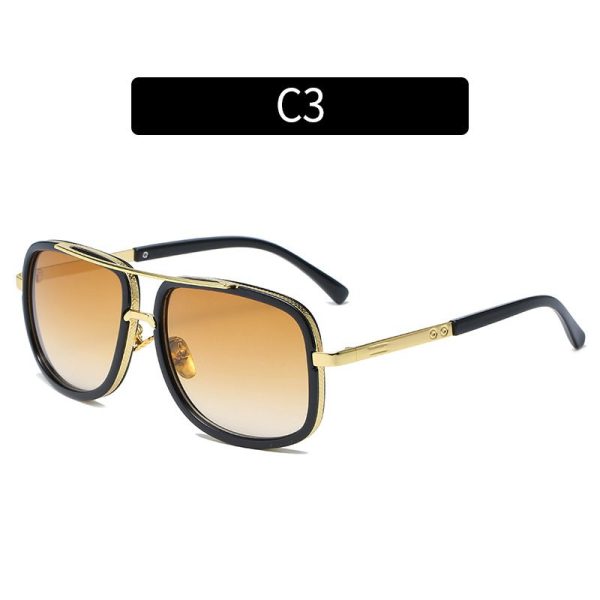 🕶️ Gafas de Sol de Moda – Montura Grande Dorada | 8 Modelos Exclusivos - Imagen 5