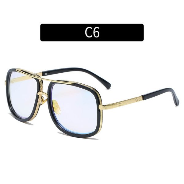 🕶️ Gafas de Sol de Moda – Montura Grande Dorada | 8 Modelos Exclusivos - Imagen 8