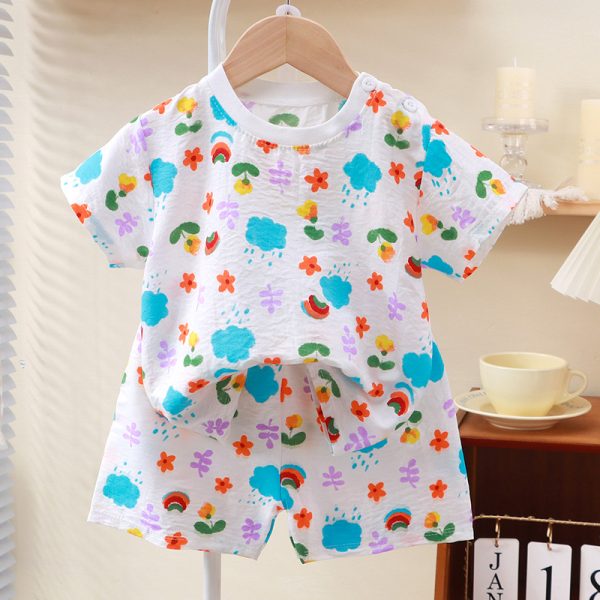 ☁️ Conjunto Infantil "Cloud" de Manga Corta - Imagen 3
