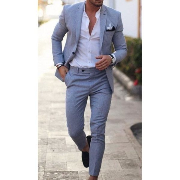 🧥 Traje de Lino para Hombre - Imagen 4