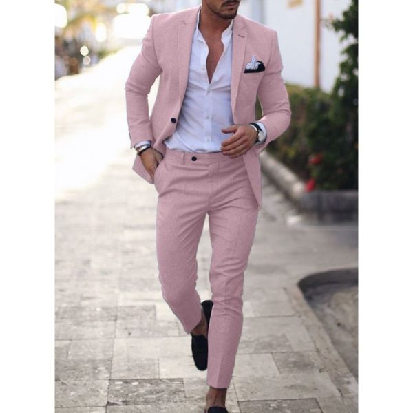 🧥 Traje de Lino para Hombre - Imagen 6