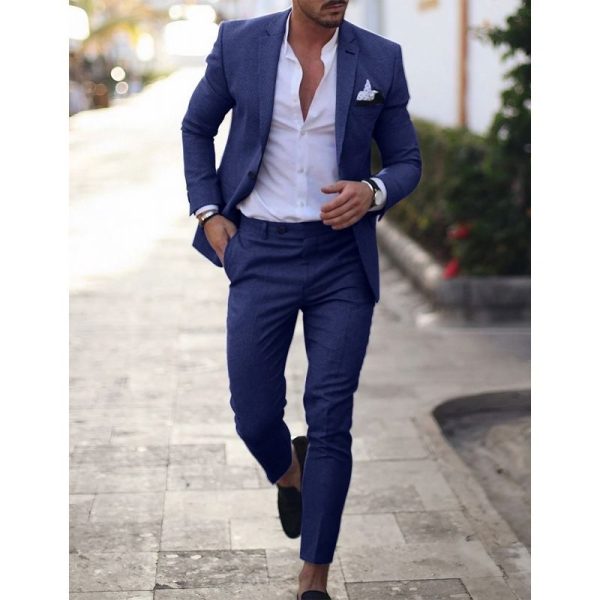 🧥 Traje de Lino para Hombre - Imagen 8