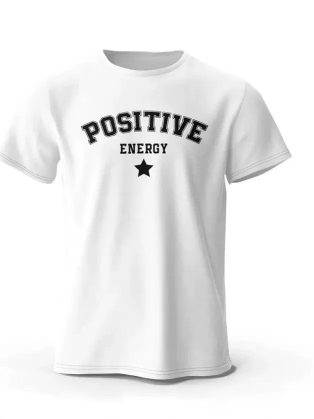 ⚡ Camiseta de Hombre "Energy Positive"