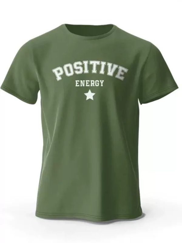 ⚡ Camiseta de Hombre "Energy Positive" - Imagen 3