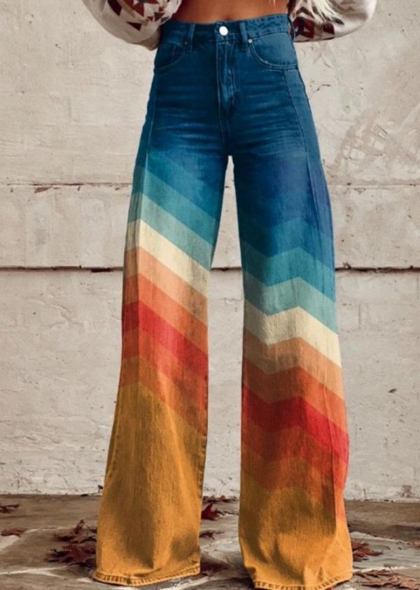 👖 Pantalón de Pierna Ancha para Mujer – 11 Modelos Exclusivos | Hasta la Talla 5XL (EU 58) - Imagen 3