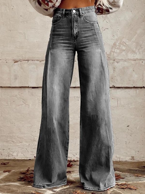 👖 Pantalón de Pierna Ancha para Mujer – 11 Modelos Exclusivos | Hasta la Talla 5XL (EU 58) - Imagen 9