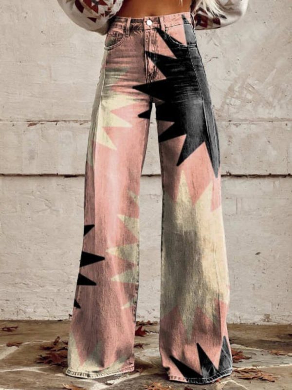 👖 Pantalón de Pierna Ancha para Mujer – 11 Modelos Exclusivos | Hasta la Talla 5XL (EU 58) - Imagen 6