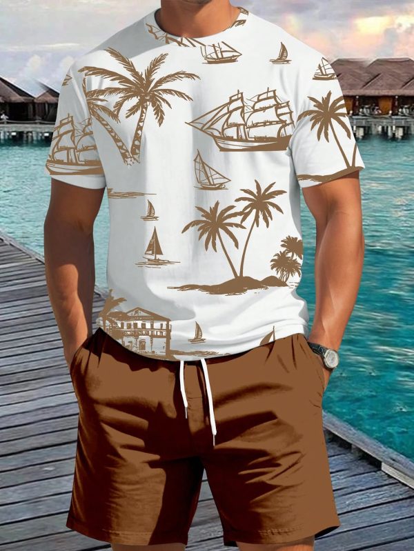 Conjunto hombre camiseta y pantalón estampado - Imagen 6