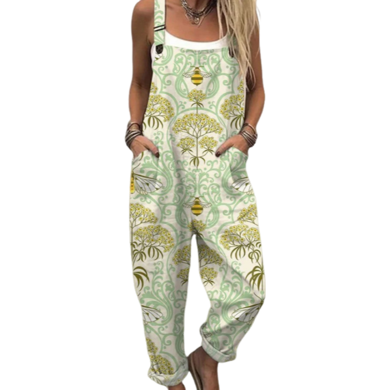 🐝 Mono Pantalón con Tirantes Diseño Abeja