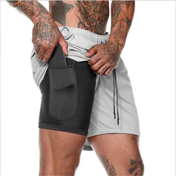 🏋️‍♂️ Calzonas Deportivas 2x1 con Malla y Bolsillo Interior – Secado Rápido | Hasta la Talla 3XL | 40 Modelos - Imagen 10