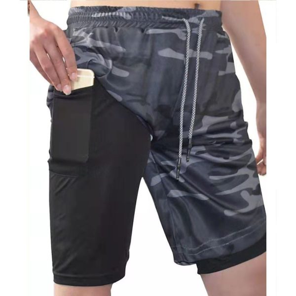 🏋️‍♂️ Calzonas Deportivas 2x1 con Malla y Bolsillo Interior – Secado Rápido | Hasta la Talla 3XL | 40 Modelos - Imagen 7