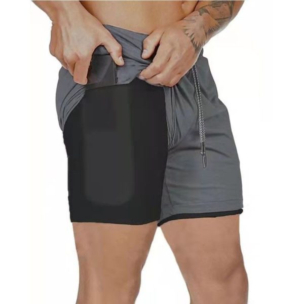🏋️‍♂️ Calzonas Deportivas 2x1 con Malla y Bolsillo Interior – Secado Rápido | Hasta la Talla 3XL | 40 Modelos - Imagen 6