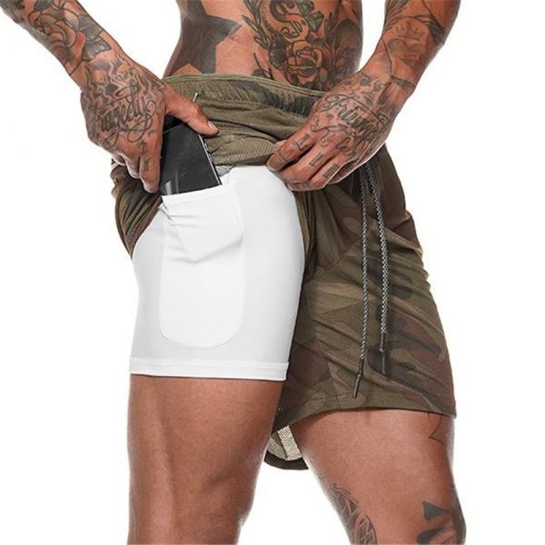 🏋️‍♂️ Calzonas Deportivas 2x1 con Malla y Bolsillo Interior – Secado Rápido | Hasta la Talla 3XL | 40 Modelos - Imagen 8