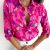 Printed rose red