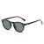 Bright black frame C15 green plate polarized C7
