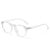White transparent frame anti-blue light C9