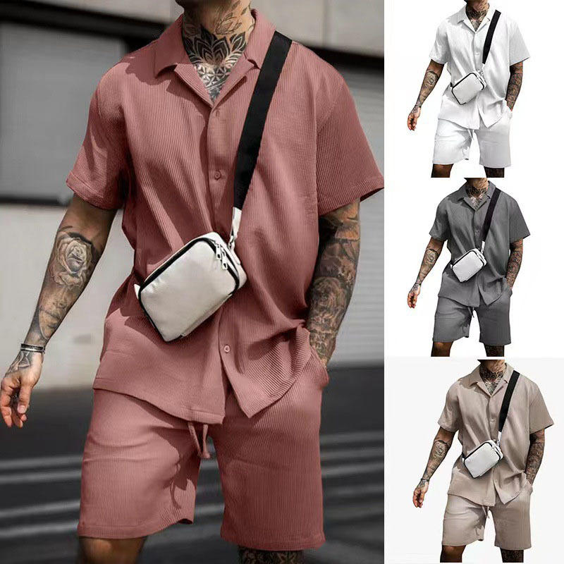 Conjunto camisa y bermudas hombre