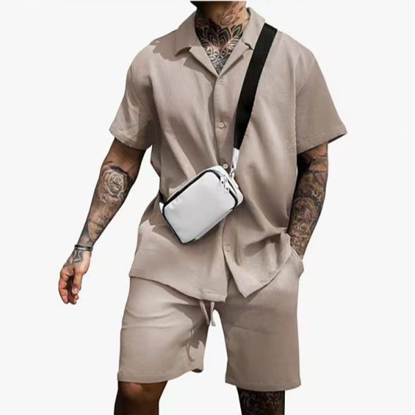 Conjunto camisa y bermudas hombre - Imagen 4