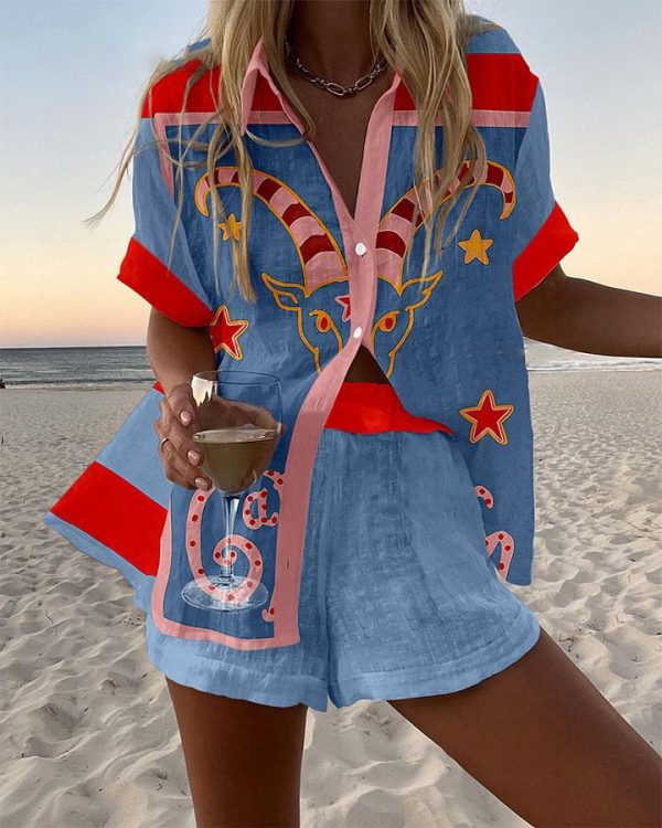 👚 Conjunto Dos Piezas para Mujer Zodiaco y Tarot - Imagen 5