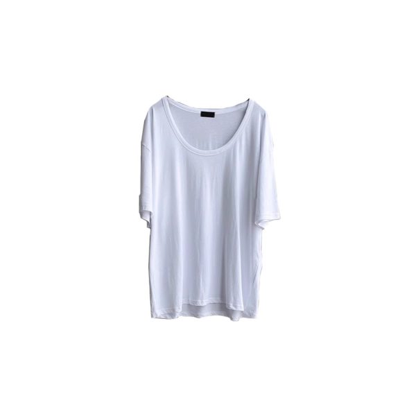 👕 Camiseta de Hombre de Manga Corta con Cuello Holgado - Imagen 6