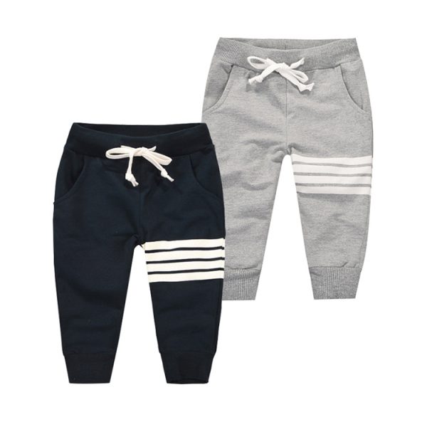 Pantalones Deportivos 100 % Algodón Niños 90-140 cm – 2 Modelos