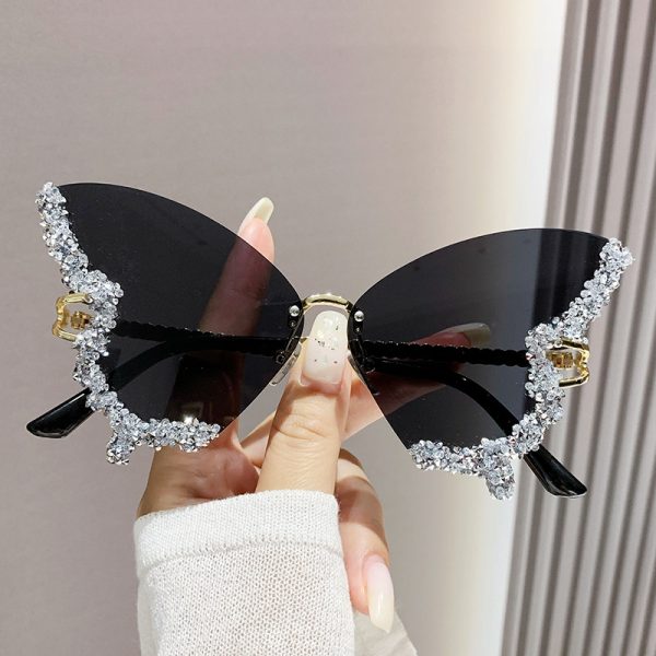 Gafas Mariposa con Lentes Degradadas y Brillantes – 10 Colores - Imagen 9